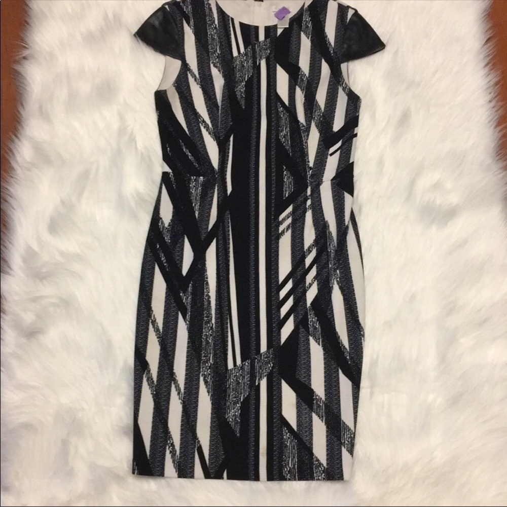 Cache Black & Cream Dress